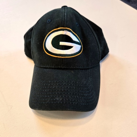 Green Bay Packer Mesh Button Up Unisex Jersey and Baseball Hat - Picture 8 of 11